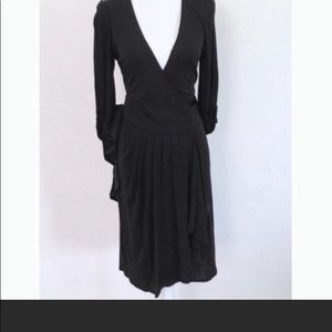 DVF  Silk Jersey Midi Wrap Dress | 6